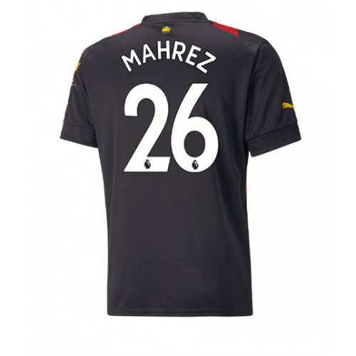 Dres Manchester City Riyad Mahrez #26 Gostujuci 2022-23 Kratak Rukav
